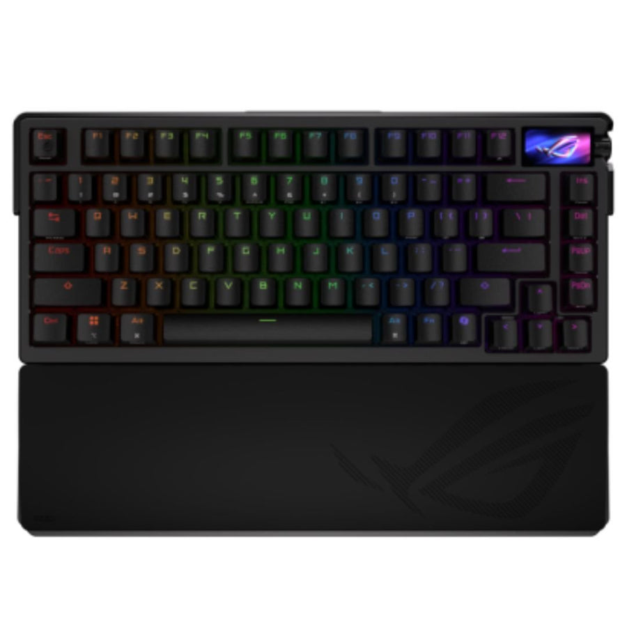 ASUS ROG Azoth Extreme Storm SWITCH, ROG NX Mechanical, Full-Color OLED Touchscreen, 8000Hz with ROG Polling Rate Booster, Tactile Bump/Clicky - Leader Electronics