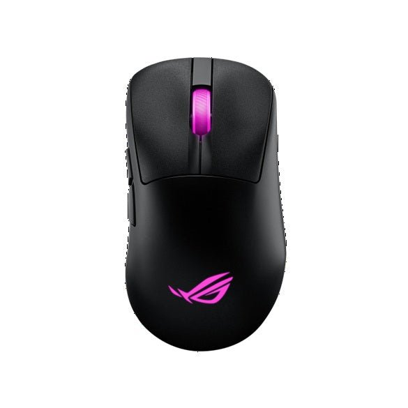 ASUS ROG Keris II Origin Gaming Mouse Black, ROG Micro Switch II, USB/Bluetooth/RF 2.4GHz, 8000 Hz, AURA Sync, 2 m paracord - Leader Electronics