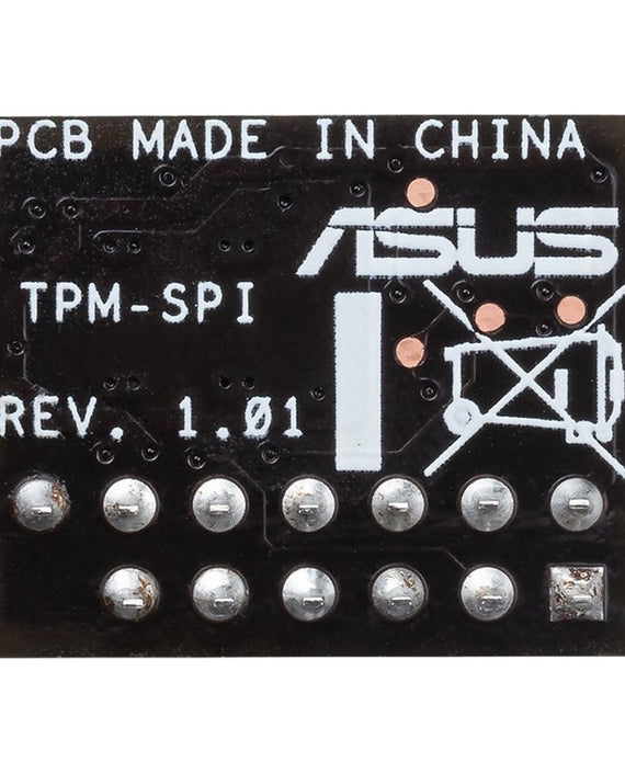 ASUS TPM-SPI Trusted Platform Module, Serial Peripheral Interface, Hardware-based Security, Supports TPM 2.0 for Windows 11 - Leader Electronics