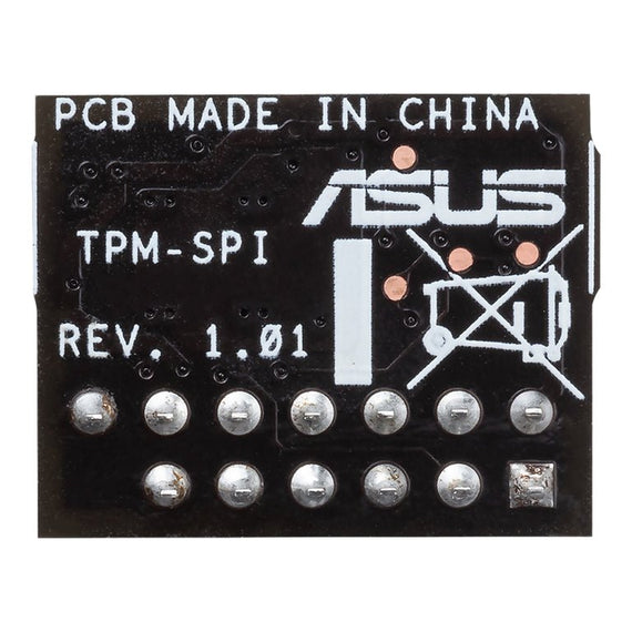 ASUS TPM-SPI Trusted Platform Module, Serial Peripheral Interface, Hardware-based Security, Supports TPM 2.0 for Windows 11 - Leader Electronics