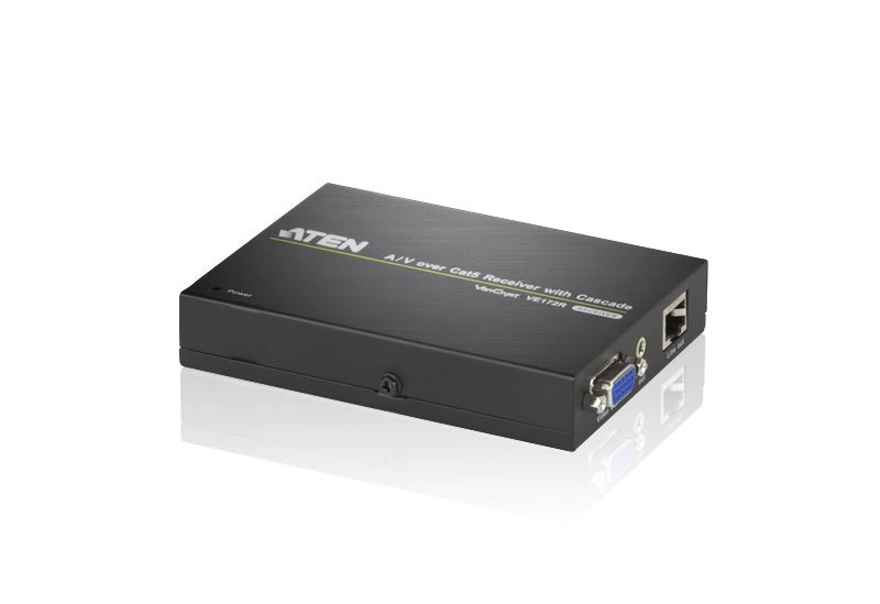 Aten A/V Over Cat 5 Receiver with Cascade for VS1204T/1208T. Cascade up to 10 level (LS) - Leader Electronics