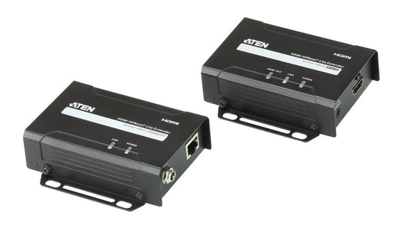 Aten HDMI HDBaseT-Lite Extender, supports 1080p @ 70m and 4096 x 2160 @ 30 HZ (4:4:4) @ 40m over Cat 6A - Leader Electronics