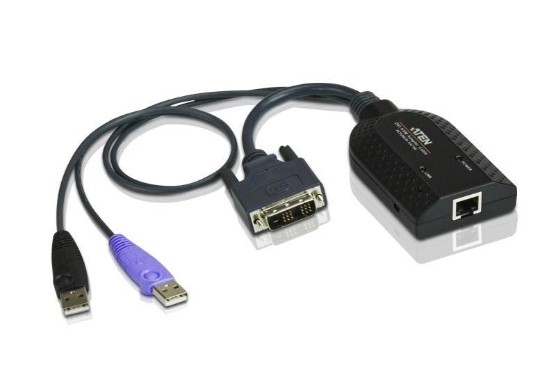 Aten KVM Cable Adapter with RJ45 to DVI, USB for KH, KL, KM and KN series - Leader Electronics