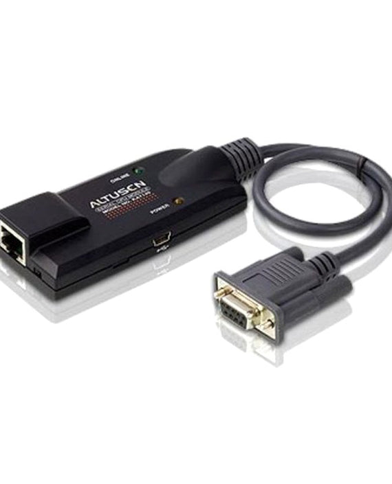 Aten KVM Cable Adapter with RJ45 to Serial Console to suit KN21xxV, KN41xxV, KN21xx, KN41xx, KM series - Leader Electronics