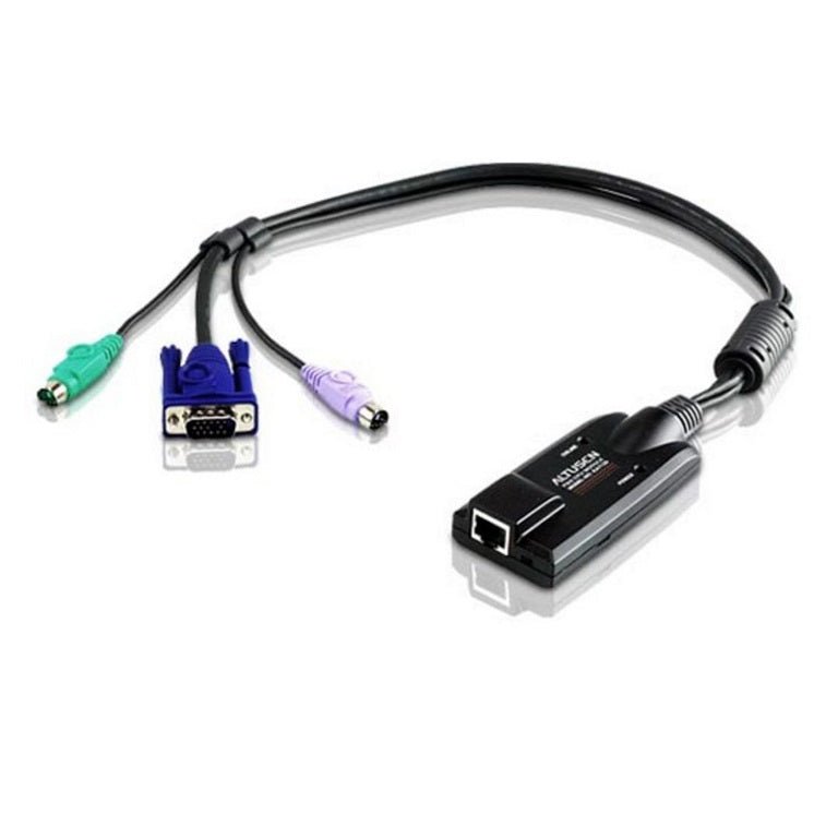Aten KVM Cable Adapter with RJ45 to VGA & PS/2 for KH, KL, KM and KN series - Leader Electronics