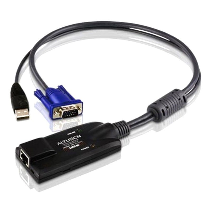 Aten KVM Cable Adapter with RJ45 to VGA & USB to suit KH15xxA, KH25xxA, KL15xxA series - Leader Electronics