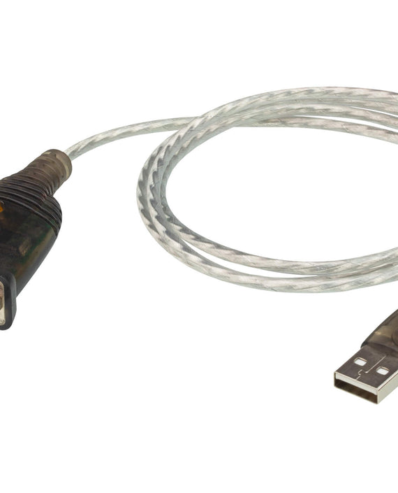 Aten USB to RS232 converter with 1m cable，921.6 Kbps Transfer Rate, Compatible with Windows, Mac, Linux - Leader Electronics
