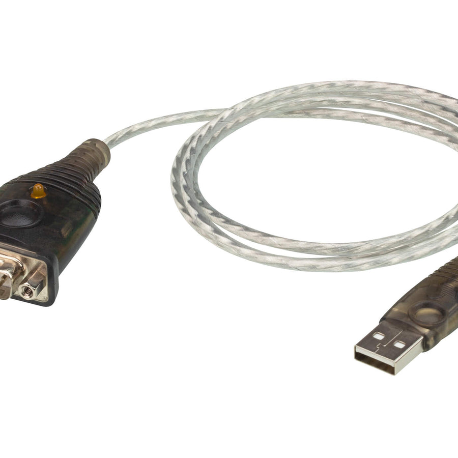 Aten USB to RS232 converter with 1m cable，921.6 Kbps Transfer Rate, Compatible with Windows, Mac, Linux - Leader Electronics