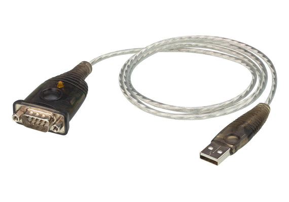 Aten USB to RS232 converter with 1m cable，921.6 Kbps Transfer Rate, Compatible with Windows, Mac, Linux - Leader Electronics