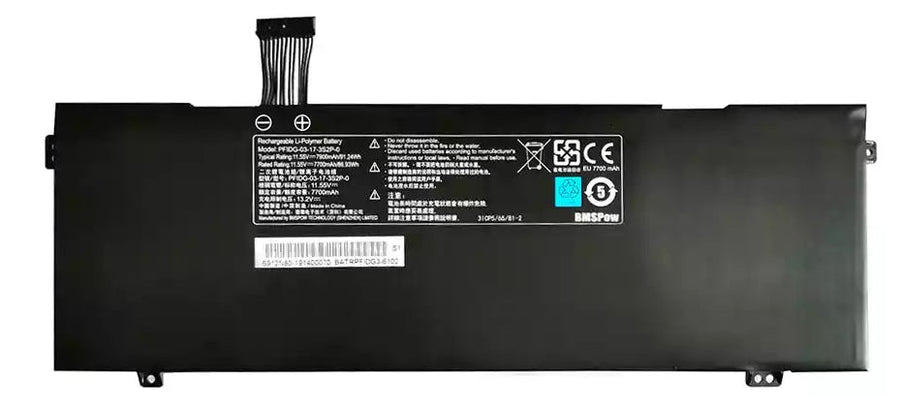 Battery 6cell 11.55V 7900mAh 91.24Wh for Leader SC568,SC572,SC573,SC574,SC519,SC521 - Leader Electronics