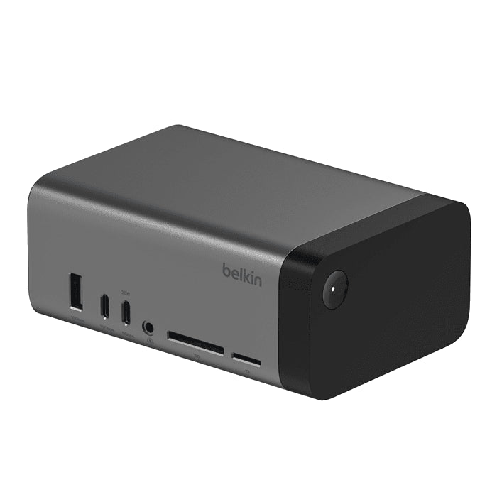 Belkin Connect USB-C 11-in-1 Pro GaN Docking Station - Grey (INC020auSGY), 150W PD, 10Gbps, 2x HDMI, 2x USB-C, 1x USB-A, USB-C/ MST, 2 Years Warranty - Leader Electronics