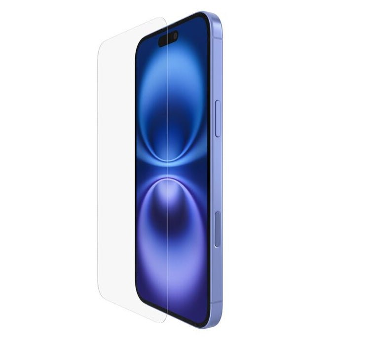 Belkin ScreenForce UltraGlass 2 Treated Screen Protector for Apple iPhone 16 Plus/iPhone 15 Plus/iPhone 14 Pro Max - Clear (OVA132zz),2 Years Warranty - Leader Electronics
