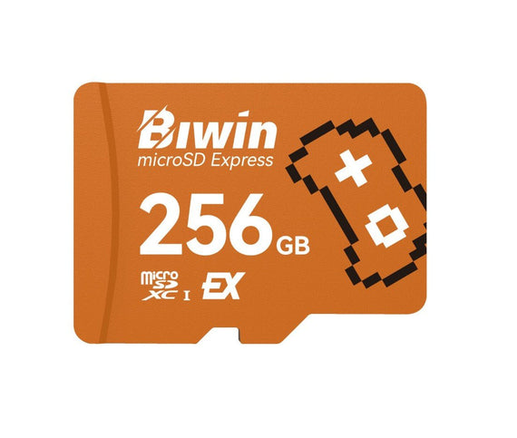 BIWIN ME300-256G microSD Express Read & Write Speed up to 900 MB/s & 700 MB/s BAME300256G-RGX - Leader Electronics