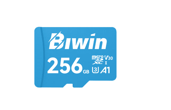 BIWIN MS100-256G microSD3.0 Read & Write Speed up to 100MB/s & 50MB/s BMMS100256G-RGX - Leader Electronics