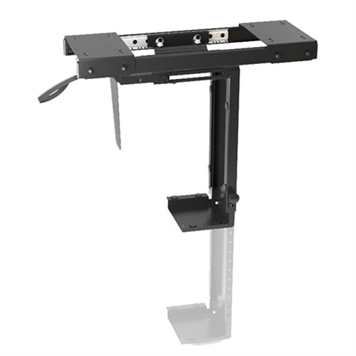 Brateck Adjustable Under-Desk ATX Case Mount with Sliding track, Up to 10kg,360° Swivel （LS） - Leader Electronics