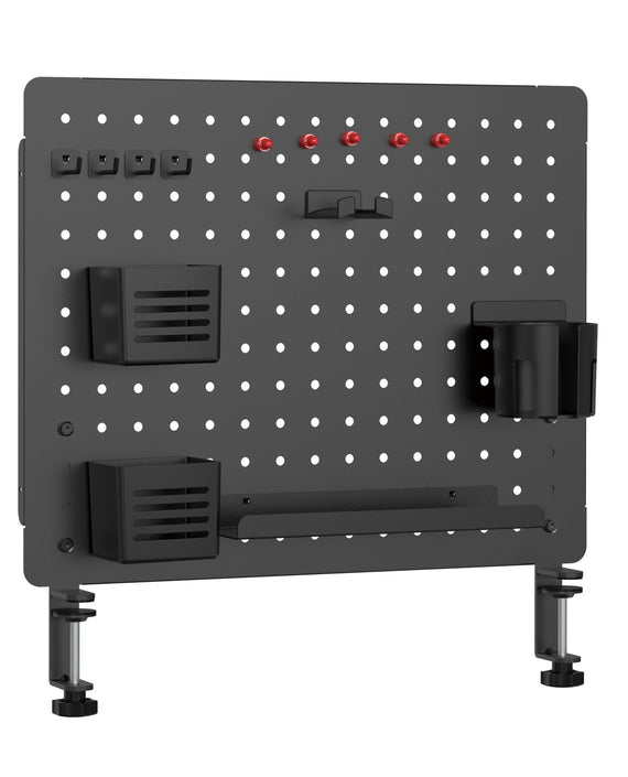 Brateck Desktop Storage Bracket, Clamp Mounting Design: firmly attaches to the table, providing great stability (LS) - Leader Electronics