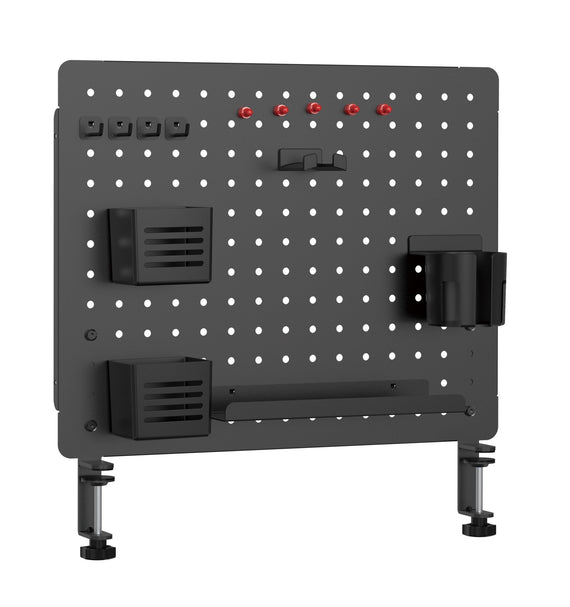 Brateck Desktop Storage Bracket, Clamp Mounting Design: firmly attaches to the table, providing great stability (LS) - Leader Electronics