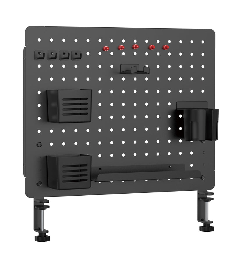 Brateck Desktop Storage Bracket, Clamp Mounting Design: firmly attaches to the table, providing great stability (LS) - Leader Electronics