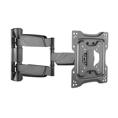 Brateck Elegant Full-Motion TV Wall Mount For 23'-42' up to 35KG, VESA Compatible: 75x75,100x100,200x100,200x200, Fine Texture Black (LS) - Leader Electronics