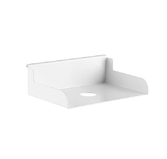 Brateck File Holder, Weight Capacity 3kg-Matte White, 180x120x55mm, Weight Capacity: 3kg (6.6lbs )(LS) - Leader Electronics
