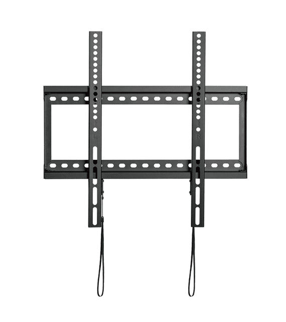 Brateck Fixed TV Wall Mount For 32'-70' up to 75KG, VESA Compatible: 50x50,75x75,100x100,100x150,100x200,200x200,300x200,200x400 Black (LS) - Leader Electronics