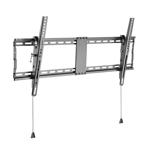 Brateck Heavy Duty Foldable Tilt TV Wall Mount For 43'-90' TVs, Weight Capacity: 70kg, 49x890x431mm, Matte Black (LS) - Leader Electronics