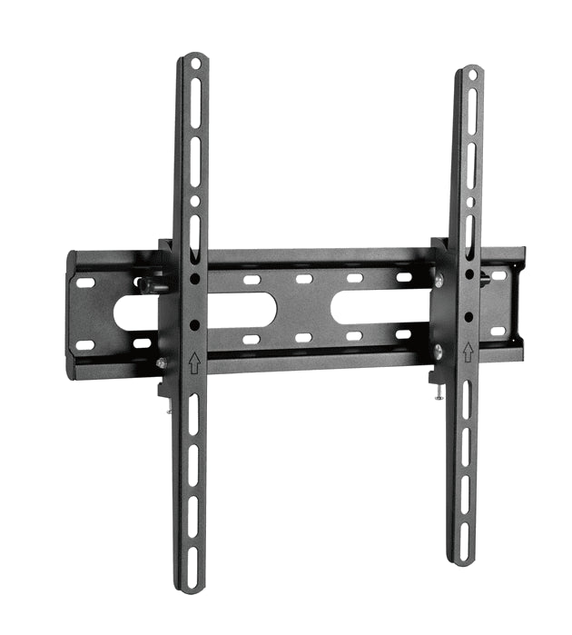 Brateck KL31-44T Super Economy Tilt TV Wall Mount, Fit Screen Size: 32'-70' Up to 45 KG, Fine Texture Black,53x435x420mm (new) - Leader Electronics