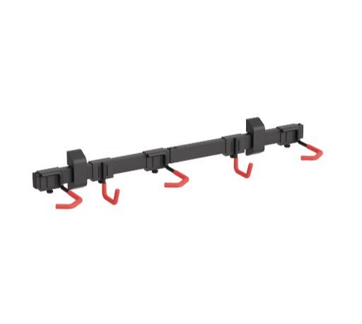 Brateck LBM09-03 CATCH-ALL WALL MOUNTED BIKE RACK FOR 3 BIKES (Black) (LS) - Leader Electronics