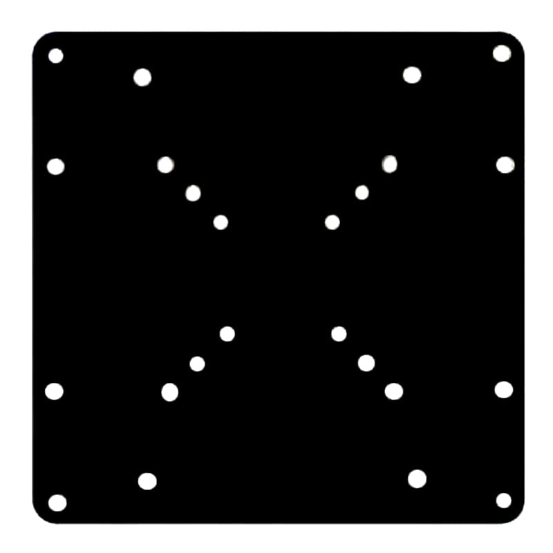 Brateck LCD 200X200 VESA Extension Plate Fit most 23'- 42' LED, LCD, Plasma flat panel TVs , Weight Capacity Up to 30kg - Leader Electronics