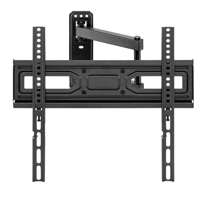 Brateck LPA78-443 Super Economy Full-Motion TV Wall Mount, Fit Screen Size: 32'-55' Up to 35 KG, Fine Texture Black,358x440x420mm (new) - Leader Electronics
