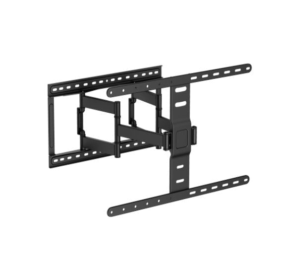 Brateck LPA83-466 MODERN ULTRA-SLIM FULL-MOTION TV WALL MOUNT For most 43'-90' TVs, Weight Capacity: 60kg, 420x509x632mm (LS) - Leader Electronics