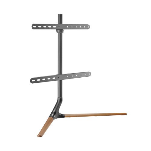 Brateck Modern Linear Tabletop TV Stand For 49'-70' TVs, Weight Capacity: 40kg - Matte Black & Walnut 970x350x765mm (LS) - Leader Electronics