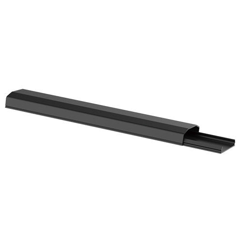 Brateck Plastic Cable Cover - 250mm Material: Polyvinyl Chloride(PVC) Dimensions 60x20x250mm - Black (LS) - Leader Electronics