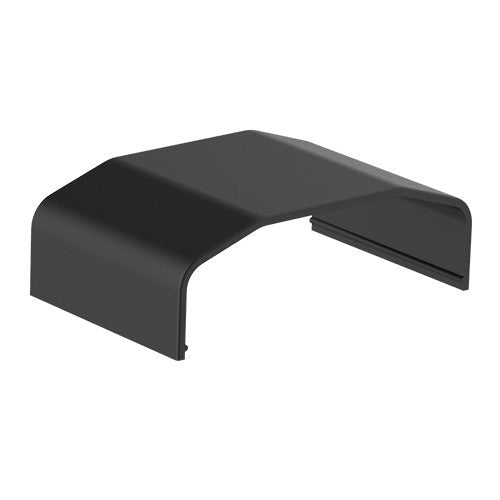 Brateck Plastic Cable Cover Joint Material:ABS Dimensions 64x21.5x40mm - Black (LS) - Leader Electronics