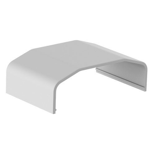 Brateck Plastic Cable Cover Joint Material:ABS Dimensions 64x21.5x40mm - White (LS) - Leader Electronics