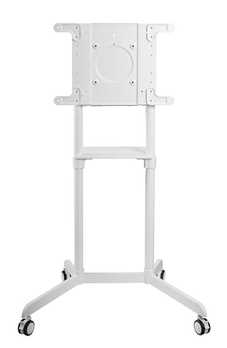Brateck Rotating Mobile Stand for Interactive Display Fit 37'-70' Up to 70kg- VESA: 200x200,400x200,300x300,600x200,350x350,400x400,600x400 White（LS) - Leader Electronics