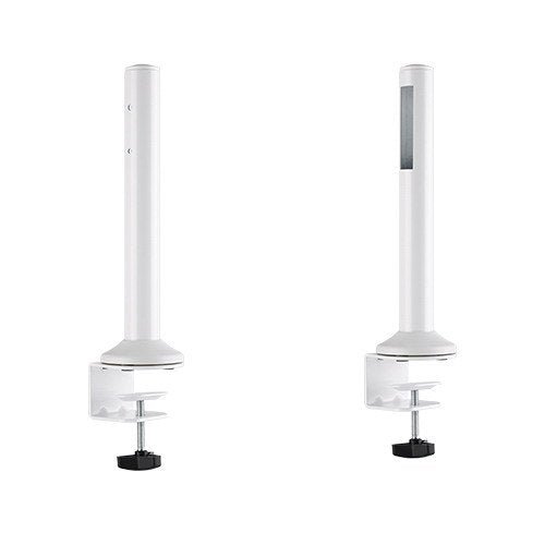 Brateck Slatwall Desk Mounting Pole,Work with Slatwall Panel for Creating Desk-Mounted Slat Wall System( Two poles included) (LS) - Leader Electronics