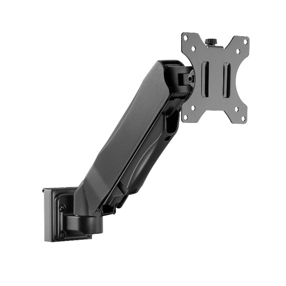 Brateck Slatwall Gas Spring Monitor Arm, Effortless Monitor Height Adjustment with Gas Spring, for 13'-27' Screen, Up to 6.5kg/Screen (LS) - Leader Electronics