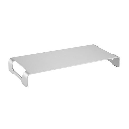 Brateck Slim Aluminum Monitor Riser (500mm x 210mm x 63mm), Fit Screen Size : 11''~32'', Weight Capacity(per layer): 20kg (LS) - Leader Electronics