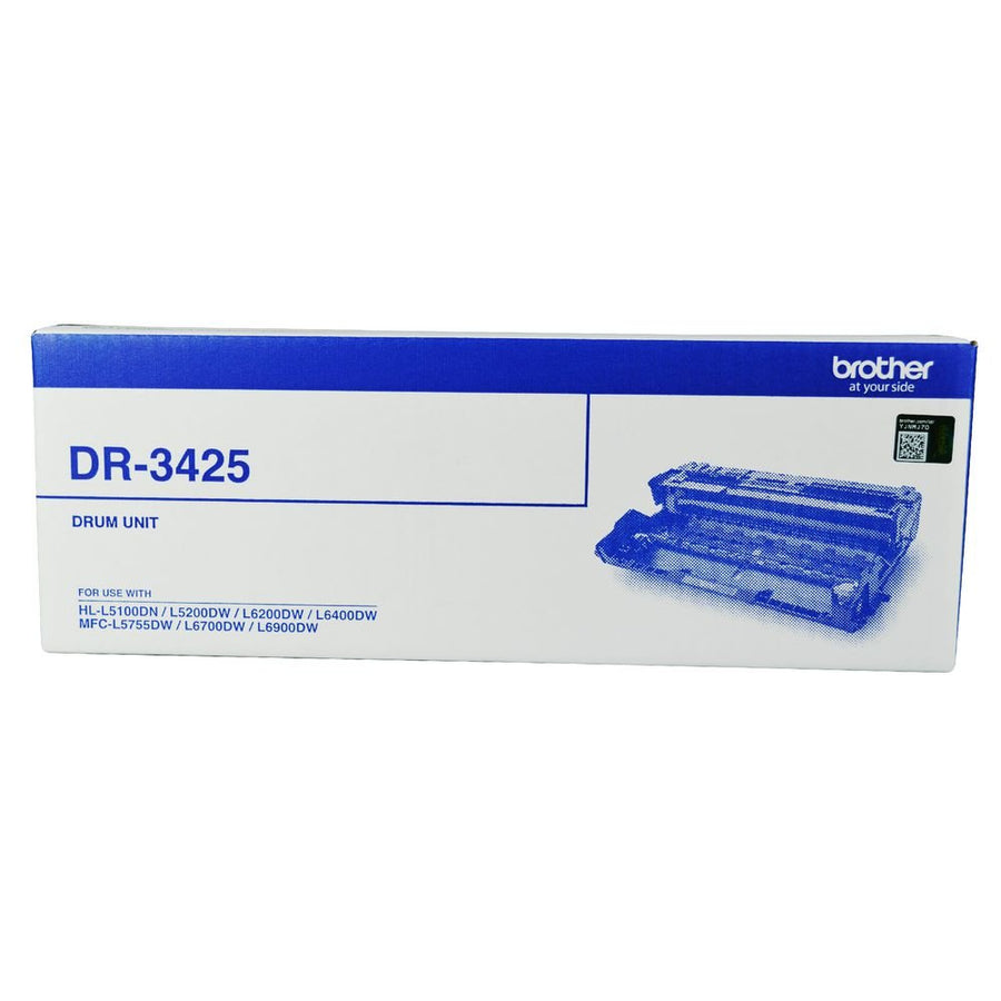 Brother DR-3425 Drum Unit -To Suit HL-L5100DN/L5200DW/L6200DW/L6400DW & MFC-L5755DW/L6700DW/L6900DW - Leader Electronics