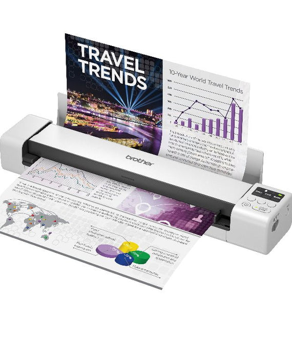 Brother DS-940DW Mobile Scanner Double Sided Scan, 7.5PPM, USB - Leader Electronics
