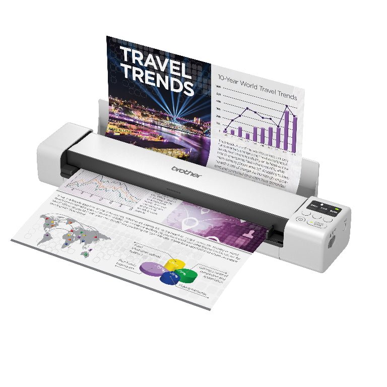 Brother DS-940DW Mobile Scanner Double Sided Scan, 7.5PPM, USB - Leader Electronics
