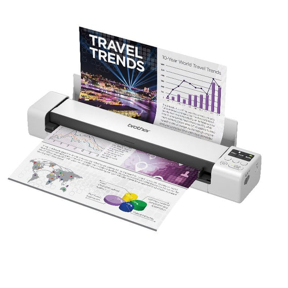 Brother DS-940DW Mobile Scanner Double Sided Scan, 7.5PPM, USB - Leader Electronics