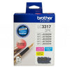 Brother LC-3317 Colour Value Pack 1XCyan 1X Magenta 1X Yellow - Leader Electronics