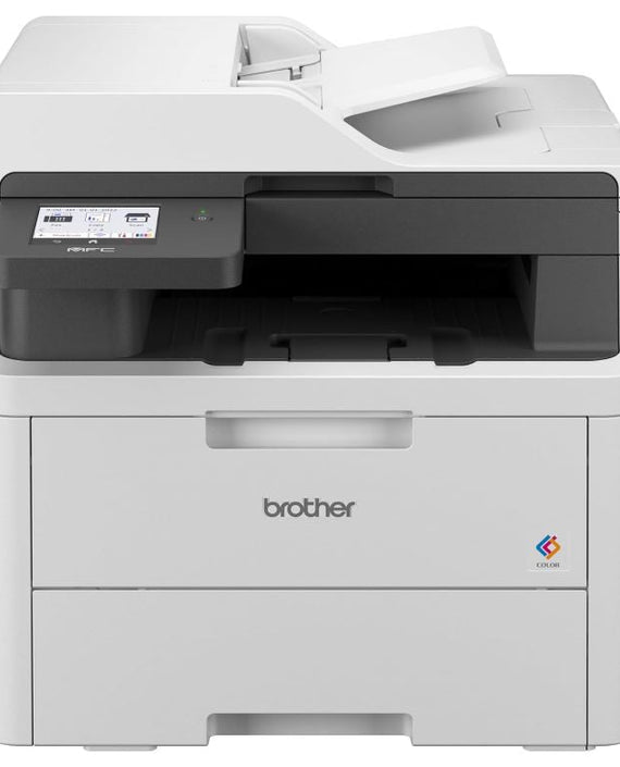 Brother MFC-L3755CDW Compact Colour Laser Multi-Function Centre - Print/Scan/Copy/FAX with Print speeds of Up to 26 ppm, 2-Sided Printing, Wired - Leader Electronics