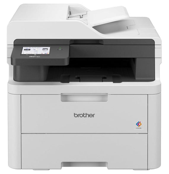 Brother MFC-L3755CDW Compact Colour Laser Multi-Function Centre - Print/Scan/Copy/FAX with Print speeds of Up to 26 ppm, 2-Sided Printing, Wired - Leader Electronics