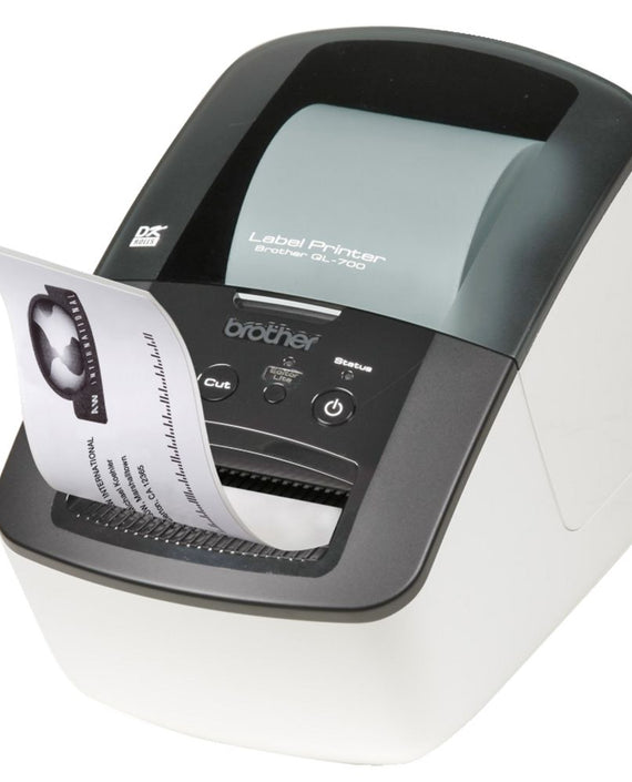 Brother QL-700 HIGH SPEED PROFESSIONAL PC/MAC LABEL PRINTER / UP TO 62MM, 3 Year Warranty - Leader Electronics