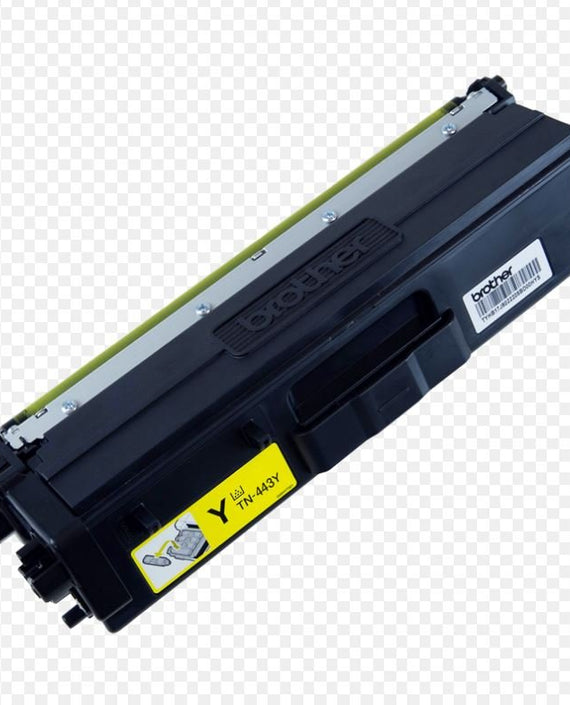 Brother TN-443Y Colour Laser Toner- High Yield Yellow- to suit HL-L8260CDN/8360CDW MFC-L8690CDW/L8900CDW - 4,000Pages - Leader Electronics