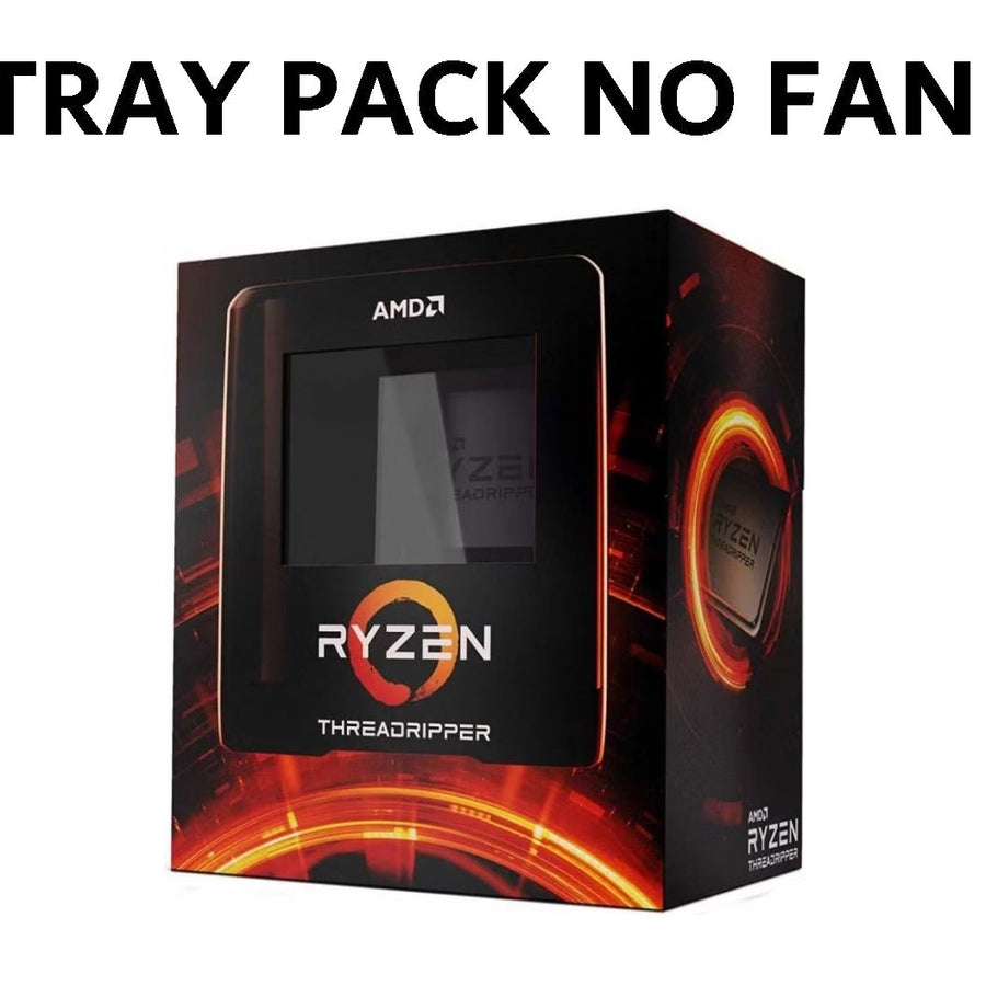 (Clamshell Needed) AMD Ryzen Threadripper PRO 3975WX 'TRAY', 32C Socket sWRX8 1YW (AMDCPU) (TRAY-P) - Leader Electronics