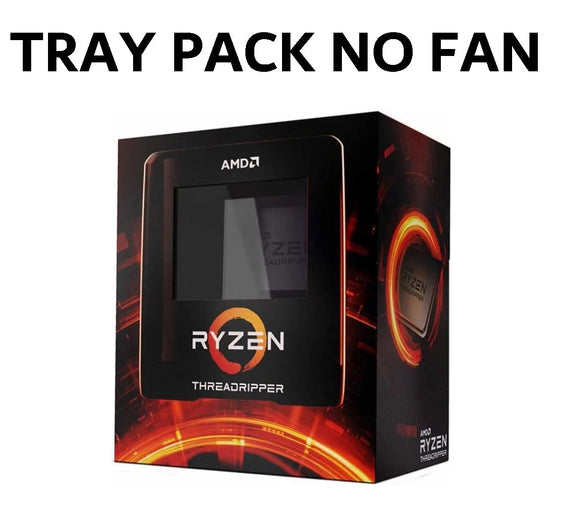 (Clamshell Needed) AMD Ryzen Threadripper PRO 3975WX 'TRAY', 32C Socket sWRX8 1YW (AMDCPU) (TRAY-P) - Leader Electronics